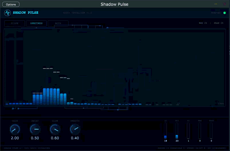 ShadowPulse VST Interface